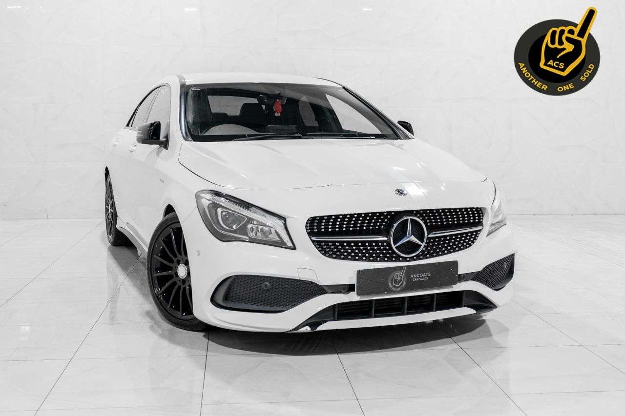 A 2017 MERCEDES-BENZ CLA 2.1 CLA200d WhiteArt Coupe 4dr Diesel 7G-DCT Euro 6 (s/s) (136 ps) Sat-Nav+ A 2017 MERCEDES-BENZ CLA 2.1 CLA200d WhiteArt Coupe 4dr Diesel 7G-DCT Euro 6 (s/s) (136 ps) Sat-Nav+