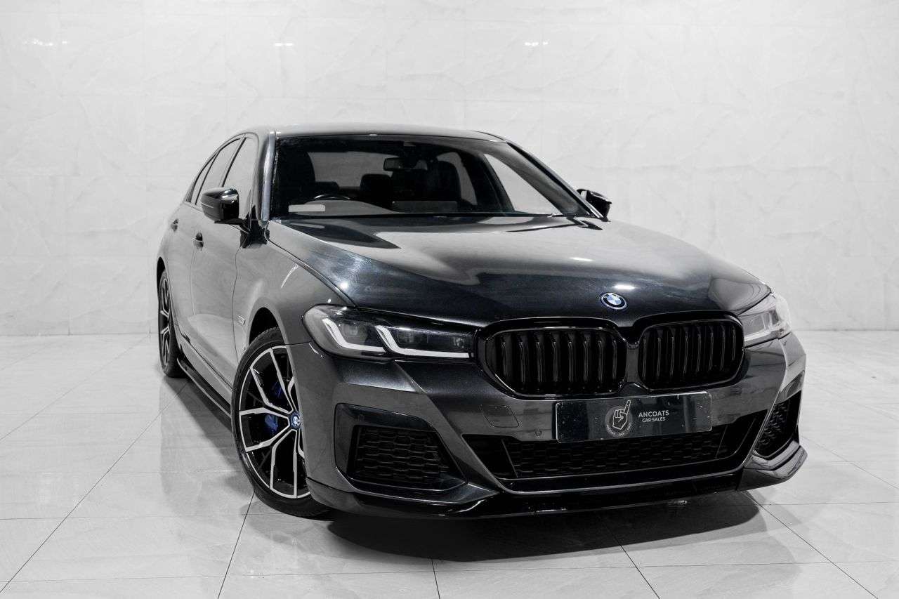 A 2023 BMW 5 SERIES 2.0 530e 12kWh M Sport Saloon 4dr Petrol Plug-in Hybrid Steptronic xDrive E A 2023 BMW 5 SERIES 2.0 530e 12kWh M Sport Saloon 4dr Petrol Plug-in Hybrid Steptronic xDrive E