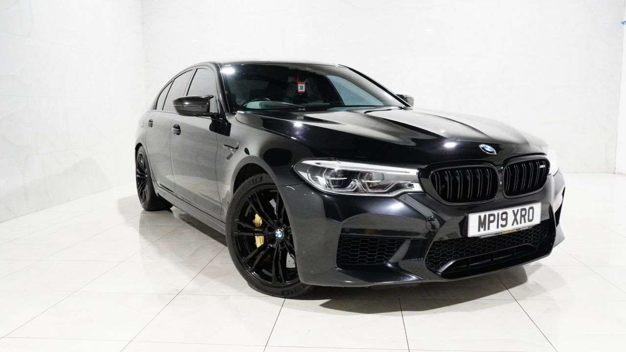 A 2019 BMW M5 4.4 V8 GPF Saloon 4dr Petrol Steptronic xDrive Euro 6 (s/s) (600 ps) Sat-Na A 2019 BMW M5 4.4 V8 GPF Saloon 4dr Petrol Steptronic xDrive Euro 6 (s/s) (600 ps) Sat-Na