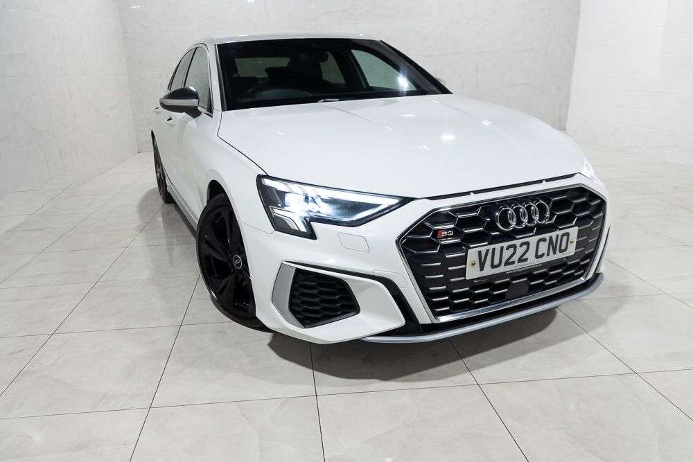 A 2022 AUDI S3 2.0 TFSI Saloon 4dr Petrol S Tronic quattro Euro 6 (s/s) (310 ps) A 2022 AUDI S3 2.0 TFSI Saloon 4dr Petrol S Tronic quattro Euro 6 (s/s) (310 ps)