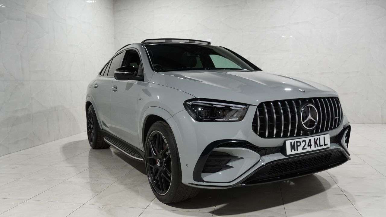 A 2024 MERCEDES-BENZ GLE 3.0 GLE53 BiTurbo MHEV AMG Night Edition (Premium Plus) Coupe 5dr Petrol Hy A 2024 MERCEDES-BENZ GLE 3.0 GLE53 BiTurbo MHEV AMG Night Edition (Premium Plus) Coupe 5dr Petrol Hy