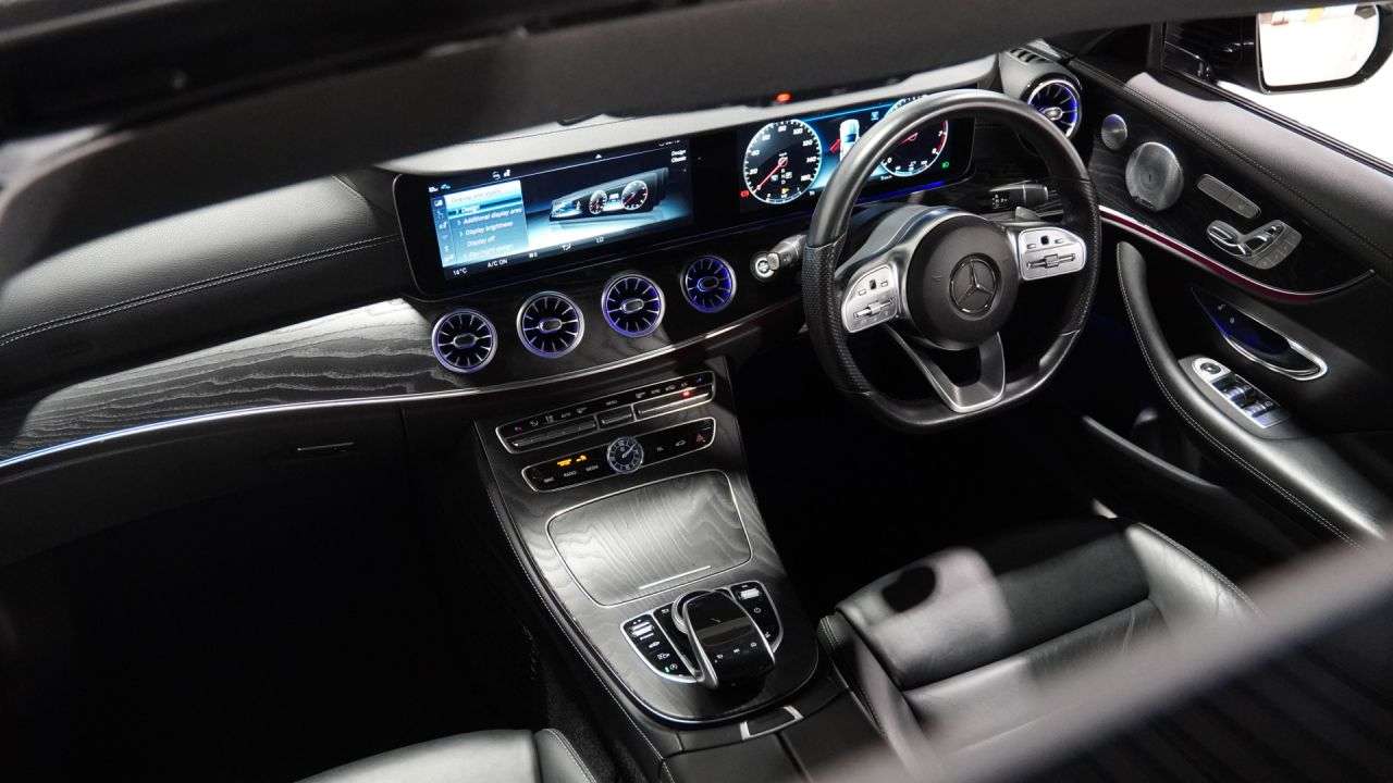 A 2019 MERCEDES-BENZ E-CLASS 3.0 E450 V6 GPF AMG Line (Premium Plus) Coupe 2dr Petrol G-Tronic+ 4MATIC E A 2019 MERCEDES-BENZ E-CLASS 3.0 E450 V6 GPF AMG Line (Premium Plus) Coupe 2dr Petrol G-Tronic+ 4MATIC E