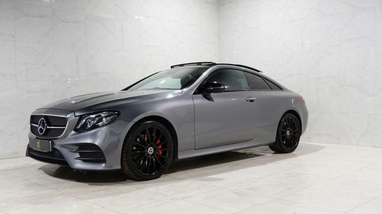 A 2019 MERCEDES-BENZ E-CLASS 3.0 E450 V6 GPF AMG Line (Premium Plus) Coupe 2dr Petrol G-Tronic+ 4MATIC E A 2019 MERCEDES-BENZ E-CLASS 3.0 E450 V6 GPF AMG Line (Premium Plus) Coupe 2dr Petrol G-Tronic+ 4MATIC E