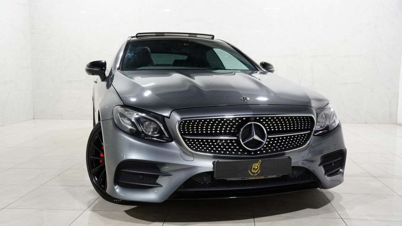 A 2019 MERCEDES-BENZ E-CLASS 3.0 E450 V6 GPF AMG Line (Premium Plus) Coupe 2dr Petrol G-Tronic+ 4MATIC E A 2019 MERCEDES-BENZ E-CLASS 3.0 E450 V6 GPF AMG Line (Premium Plus) Coupe 2dr Petrol G-Tronic+ 4MATIC E