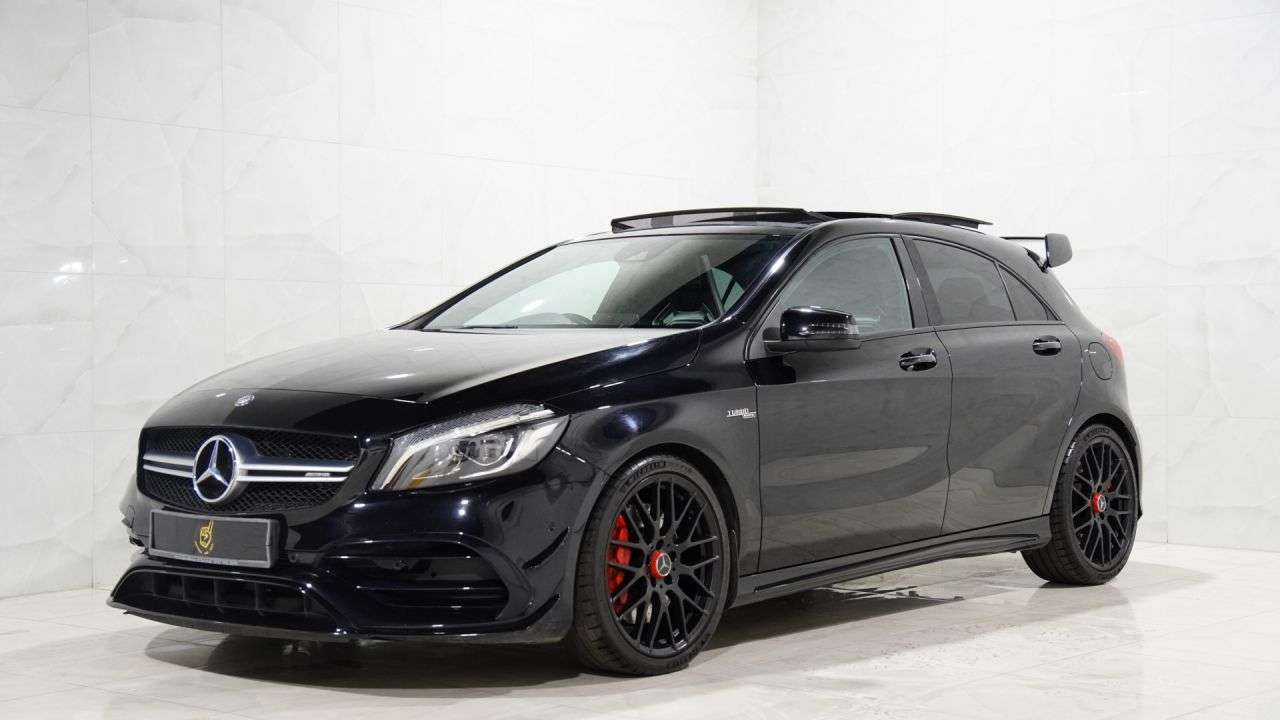 A 2016 MERCEDES-BENZ A-CLASS 2.0 A45 AMG (Premium) Hatchback 5dr Petrol SpdS DCT 4MATIC Euro 6 (s/s) (38 A 2016 MERCEDES-BENZ A-CLASS 2.0 A45 AMG (Premium) Hatchback 5dr Petrol SpdS DCT 4MATIC Euro 6 (s/s) (38