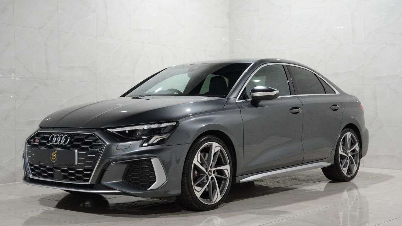 A 2023 AUDI S3 2.0 TFSI Saloon 4dr Petrol S Tronic quattro Euro 6 (s/s) (310 ps) Sat-Nav+S A 2023 AUDI S3 2.0 TFSI Saloon 4dr Petrol S Tronic quattro Euro 6 (s/s) (310 ps) Sat-Nav+S