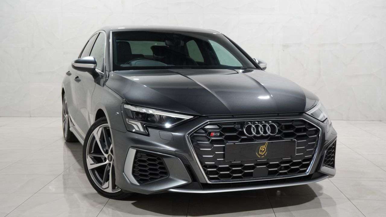 A 2023 AUDI S3 2.0 TFSI Saloon 4dr Petrol S Tronic quattro Euro 6 (s/s) (310 ps) Sat-Nav+S A 2023 AUDI S3 2.0 TFSI Saloon 4dr Petrol S Tronic quattro Euro 6 (s/s) (310 ps) Sat-Nav+S