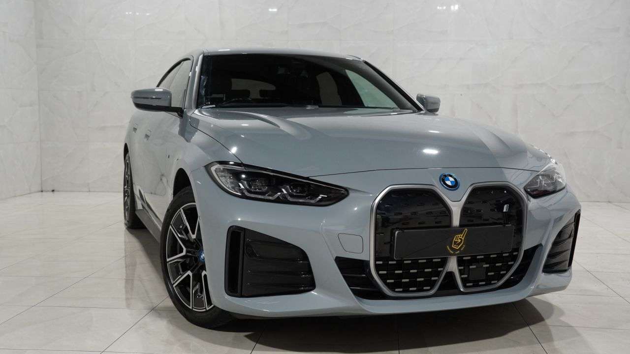 A 2023 BMW I4 40 83.9kWh M Sport Gran Coupe 5dr Electric Auto eDrive (340 ps) Sat-Nav+Ser A 2023 BMW I4 40 83.9kWh M Sport Gran Coupe 5dr Electric Auto eDrive (340 ps) Sat-Nav+Ser
