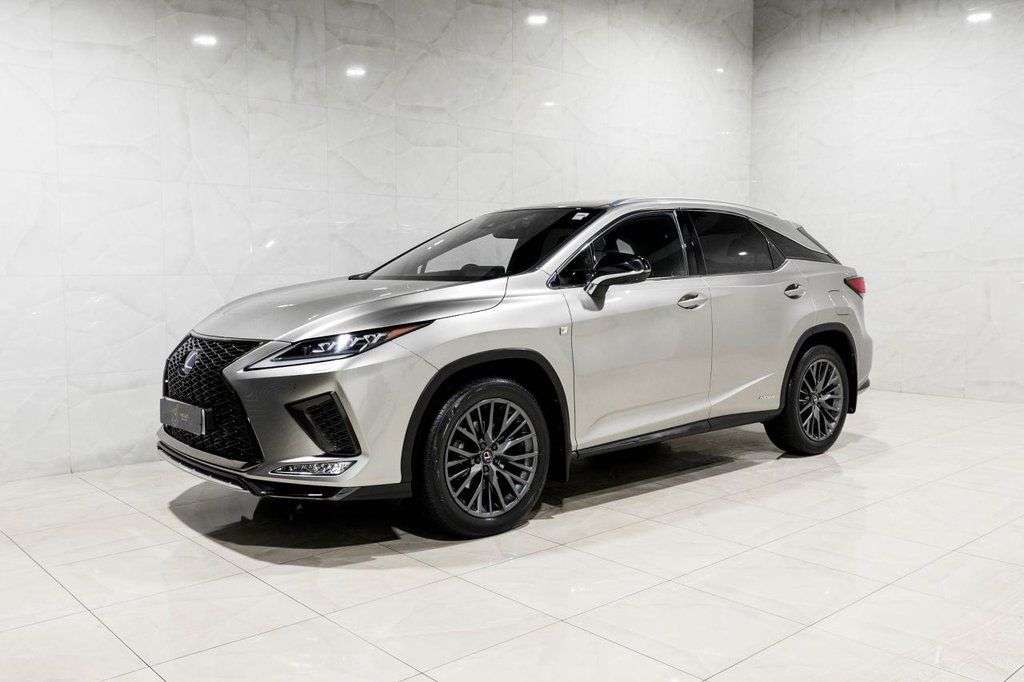 A 2021 LEXUS RX 3.5 450h V6 F Sport SUV 5dr Petrol Hybrid E-CVT 4WD Euro 6 (s/s) (313 ps) A 2021 LEXUS RX 3.5 450h V6 F Sport SUV 5dr Petrol Hybrid E-CVT 4WD Euro 6 (s/s) (313 ps)