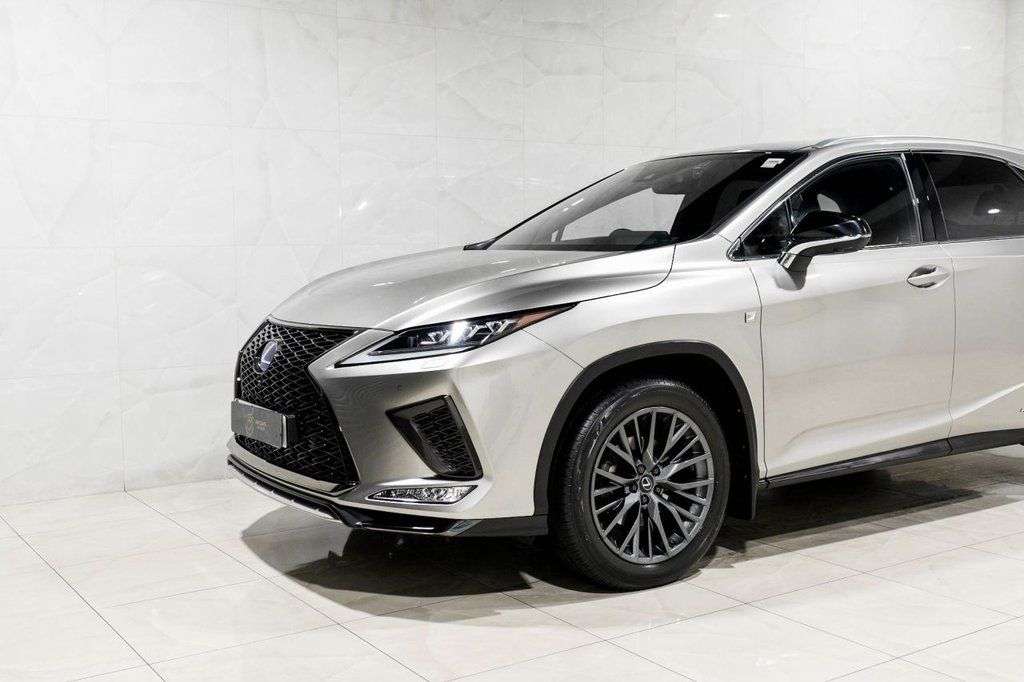 A 2021 LEXUS RX 3.5 450h V6 F Sport SUV 5dr Petrol Hybrid E-CVT 4WD Euro 6 (s/s) (313 ps) A 2021 LEXUS RX 3.5 450h V6 F Sport SUV 5dr Petrol Hybrid E-CVT 4WD Euro 6 (s/s) (313 ps)