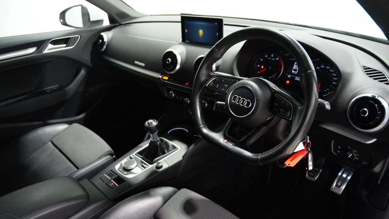 A 2017 AUDI A3 1.4 TFSI CoD S line Saloon 4dr Petrol Manual Euro 6 (s/s) (150 ps) A 2017 AUDI A3 1.4 TFSI CoD S line Saloon 4dr Petrol Manual Euro 6 (s/s) (150 ps)