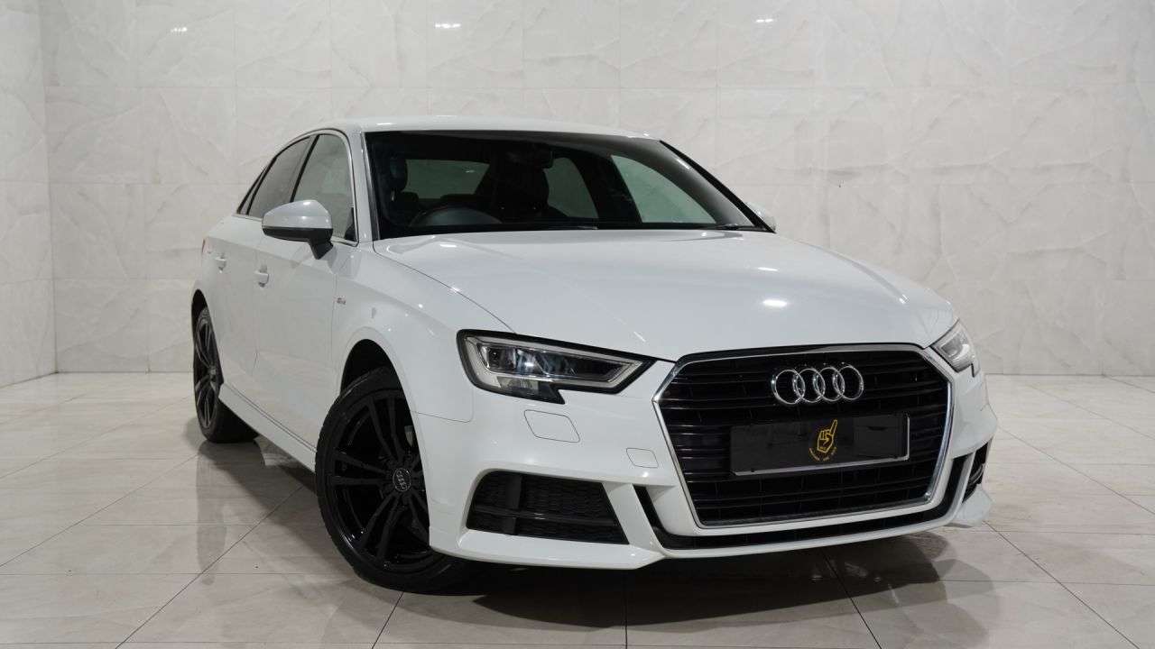 A 2017 AUDI A3 1.4 TFSI CoD S line Saloon 4dr Petrol Manual Euro 6 (s/s) (150 ps) A 2017 AUDI A3 1.4 TFSI CoD S line Saloon 4dr Petrol Manual Euro 6 (s/s) (150 ps)