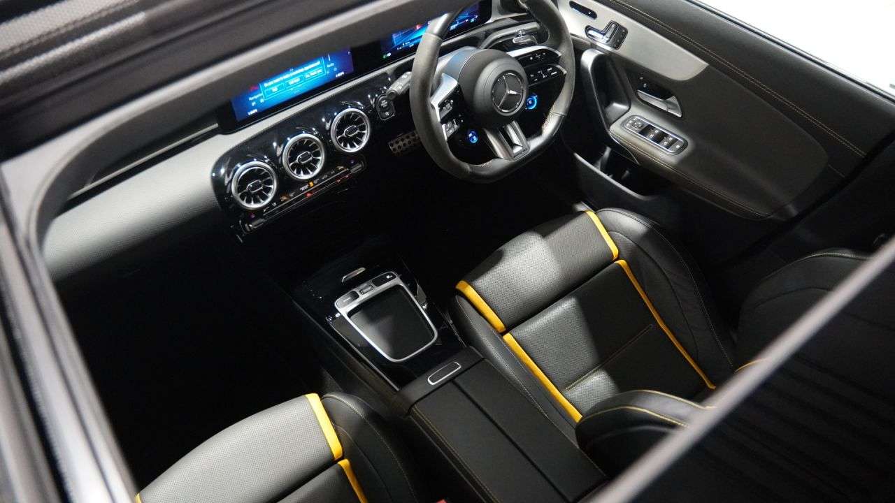 A 2024 MERCEDES-BENZ CLA 2.0 CLA45 AMG S Plus Coupe 4dr Petrol 8G-DCT 4MATIC+ Euro 6 (s/s) (421 ps) A 2024 MERCEDES-BENZ CLA 2.0 CLA45 AMG S Plus Coupe 4dr Petrol 8G-DCT 4MATIC+ Euro 6 (s/s) (421 ps)