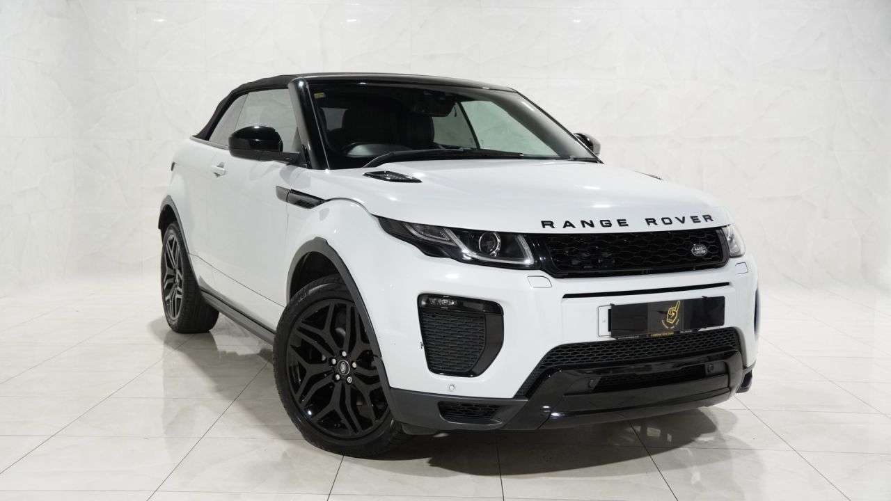 A 2016 LAND ROVER RANGE ROVER EVOQUE 2.0 TD4 HSE Dynamic Convertible 2dr Diesel Auto 4WD Euro 6 (s/s) (180 ps) A 2016 LAND ROVER RANGE ROVER EVOQUE 2.0 TD4 HSE Dynamic Convertible 2dr Diesel Auto 4WD Euro 6 (s/s) (180 ps)