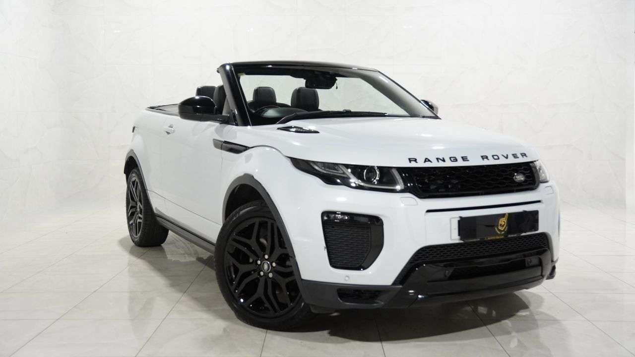 A 2016 LAND ROVER RANGE ROVER EVOQUE 2.0 TD4 HSE Dynamic Convertible 2dr Diesel Auto 4WD Euro 6 (s/s) (180 ps) A 2016 LAND ROVER RANGE ROVER EVOQUE 2.0 TD4 HSE Dynamic Convertible 2dr Diesel Auto 4WD Euro 6 (s/s) (180 ps)