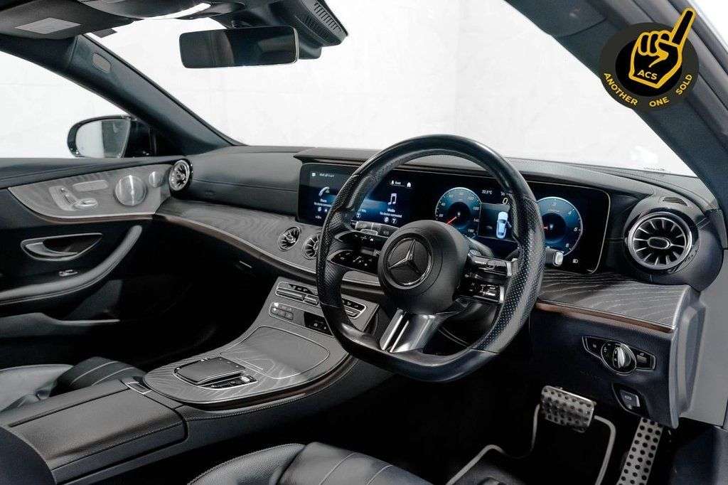 A 2021 MERCEDES-BENZ E-CLASS 2.0 E220d AMG Line Night Edition (Premium Plus) Coupe 2dr Diesel G-Tronic+ A 2021 MERCEDES-BENZ E-CLASS 2.0 E220d AMG Line Night Edition (Premium Plus) Coupe 2dr Diesel G-Tronic+