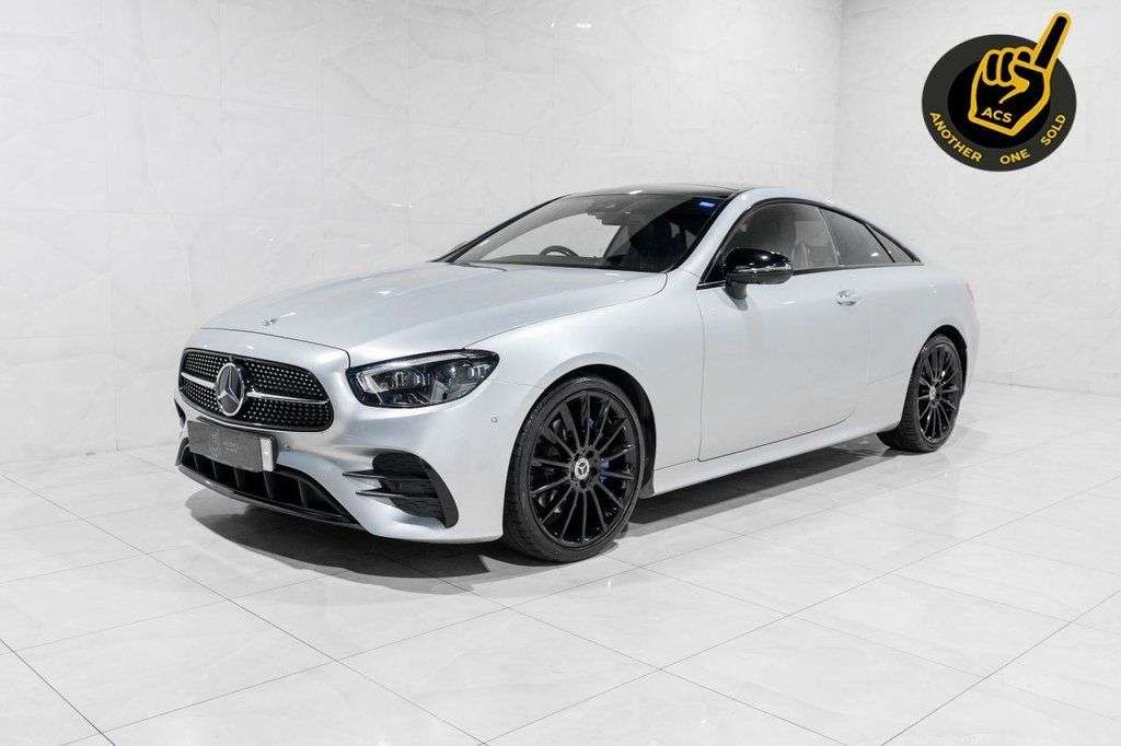 A 2021 MERCEDES-BENZ E-CLASS 2.0 E220d AMG Line Night Edition (Premium Plus) Coupe 2dr Diesel G-Tronic+ A 2021 MERCEDES-BENZ E-CLASS 2.0 E220d AMG Line Night Edition (Premium Plus) Coupe 2dr Diesel G-Tronic+