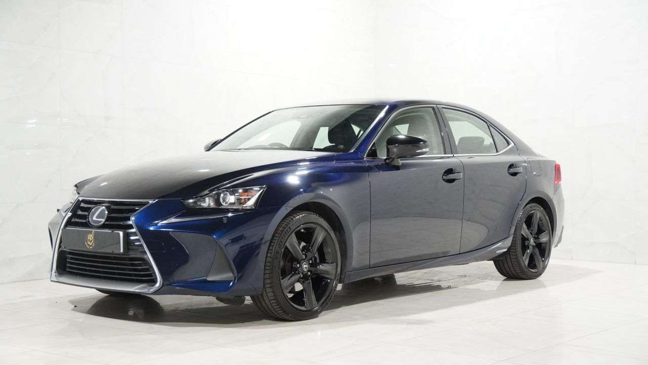 A 2019 LEXUS IS 2.5 300h Sport Saloon 4dr Petrol Hybrid E-CVT Euro 6 (s/s) (223 ps) Sat-Nav A 2019 LEXUS IS 2.5 300h Sport Saloon 4dr Petrol Hybrid E-CVT Euro 6 (s/s) (223 ps) Sat-Nav