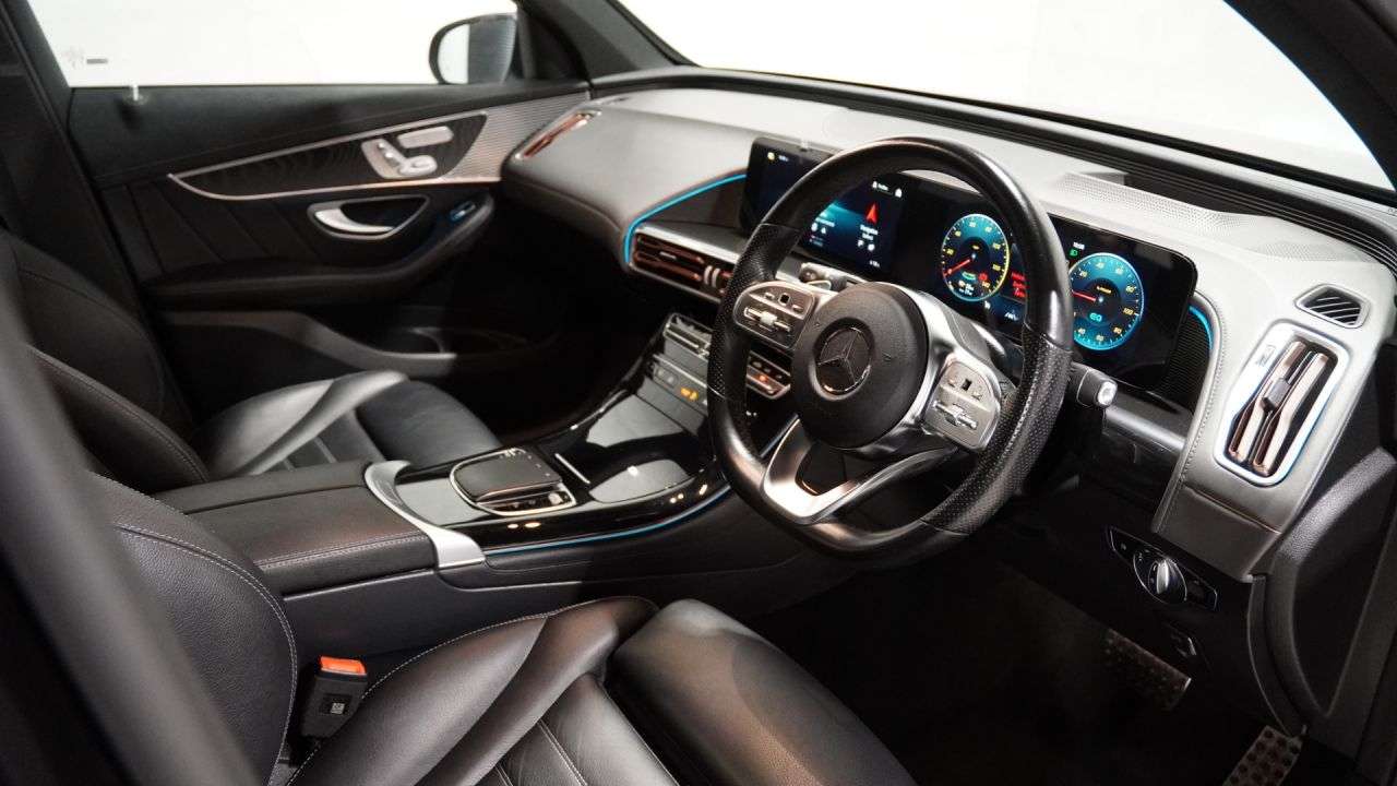 A 2023 MERCEDES-BENZ EQC EQC 400 80kWh AMG Line (Premium Plus) SUV 5dr Electric Auto 4MATIC (408 ps) A 2023 MERCEDES-BENZ EQC EQC 400 80kWh AMG Line (Premium Plus) SUV 5dr Electric Auto 4MATIC (408 ps)