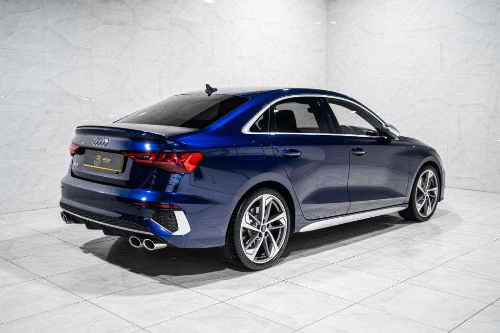 A 2021 AUDI S3 2.0 TFSI Saloon 4dr Petrol S Tronic quattro Euro 6 (s/s) (310 ps) A 2021 AUDI S3 2.0 TFSI Saloon 4dr Petrol S Tronic quattro Euro 6 (s/s) (310 ps)