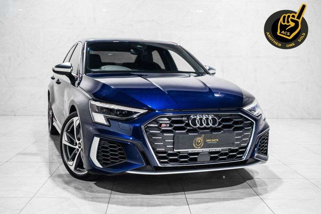 A 2021 AUDI S3 2.0 TFSI Saloon 4dr Petrol S Tronic quattro Euro 6 (s/s) (310 ps) A 2021 AUDI S3 2.0 TFSI Saloon 4dr Petrol S Tronic quattro Euro 6 (s/s) (310 ps)