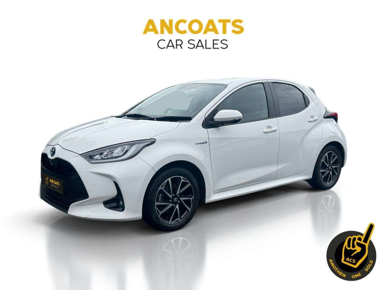 A 2021 TOYOTA YARIS 1.5 VVT-h Design Hatchback 5dr Petrol Hybrid E-CVT Euro 6 (s/s) (116 ps) A 2021 TOYOTA YARIS 1.5 VVT-h Design Hatchback 5dr Petrol Hybrid E-CVT Euro 6 (s/s) (116 ps)