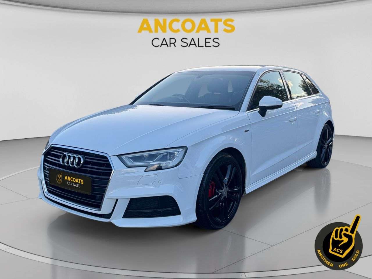 A 2019 AUDI A3 1.5 TFSI CoD 35 S line Sportback 5dr Petrol S Tronic Euro 6 (s/s) (150 ps) A 2019 AUDI A3 1.5 TFSI CoD 35 S line Sportback 5dr Petrol S Tronic Euro 6 (s/s) (150 ps)