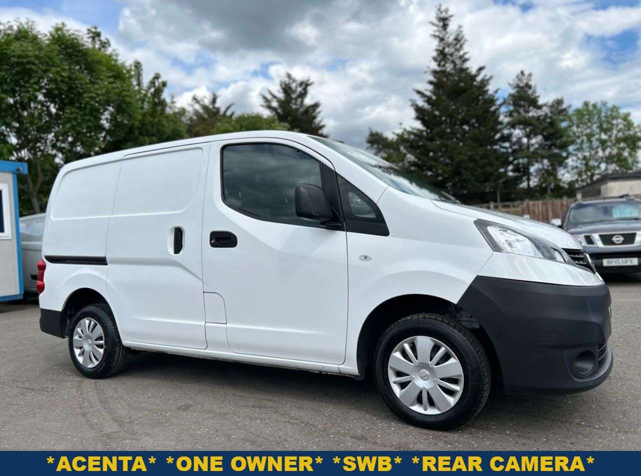 A 2017 NISSAN NV200 1.5DCi ACENTA P/V 6dr SWB ONE OWNER, 5 SERVICES A 2017 NISSAN NV200 1.5DCi ACENTA P/V 6dr SWB ONE OWNER, 5 SERVICES