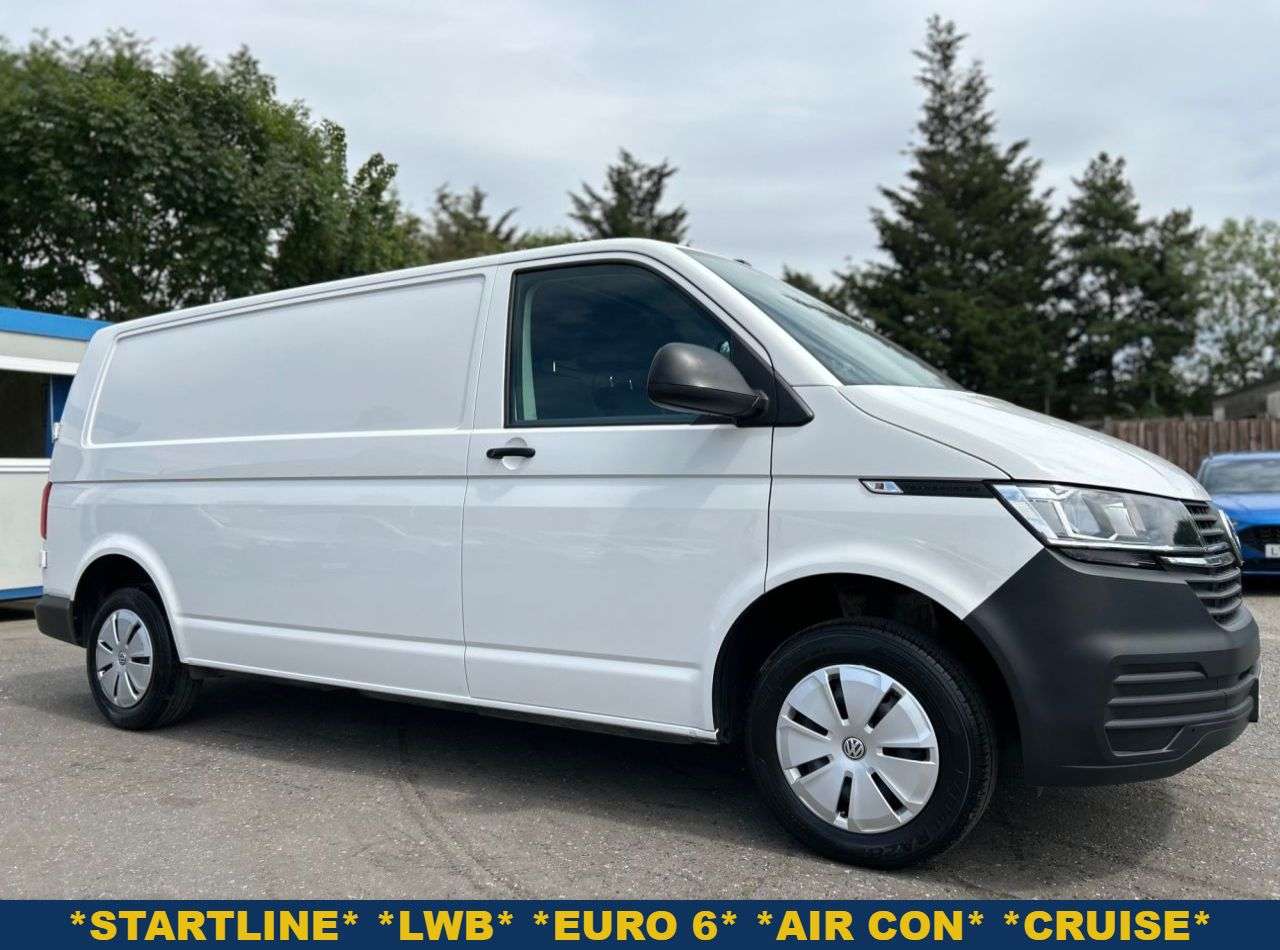 A 2023 VOLKSWAGEN TRANSPORTER 2.0TDI T28 STARTLINE P/V 5dr FWD LWB LOW MILEAGE EXAMPLE, SERVICE HISTORY A 2023 VOLKSWAGEN TRANSPORTER 2.0TDI T28 STARTLINE P/V 5dr FWD LWB LOW MILEAGE EXAMPLE, SERVICE HISTORY
