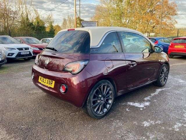 A 2013 VAUXHALL ADAM 1.4 16v GLAM HATCHBACK 3dr PETROL (87 ps) A 2013 VAUXHALL ADAM 1.4 16v GLAM HATCHBACK 3dr PETROL (87 ps)