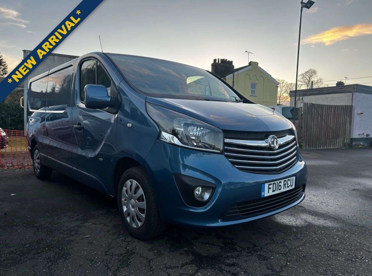 2016 VAUXHALL VIVARO 2016 VAUXHALL VIVARO