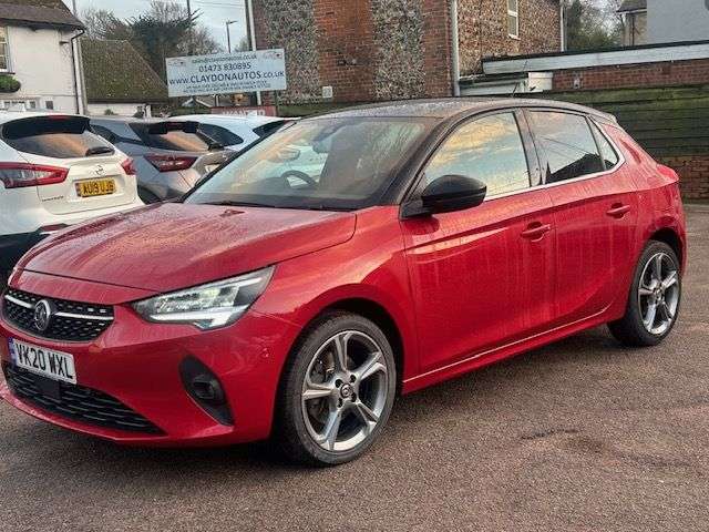 A 2020 VAUXHALL CORSA 1.2 TURBO ELITE NAV PREMIUM 5dr EURO 6 (s/s) (100 ps) CHOICE OF 3 A 2020 VAUXHALL CORSA 1.2 TURBO ELITE NAV PREMIUM 5dr EURO 6 (s/s) (100 ps) CHOICE OF 3