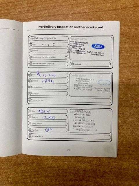 2013 FORD FIESTA 2013 FORD FIESTA