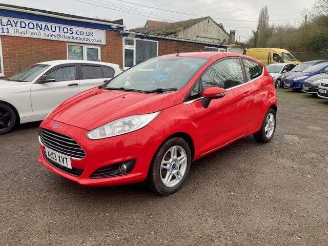 A 2013 FORD FIESTA 1.0T ECOBEOOST ZETEC 3dr (s/s) NEW WETBELT AND SERVICE A 2013 FORD FIESTA 1.0T ECOBEOOST ZETEC 3dr (s/s) NEW WETBELT AND SERVICE