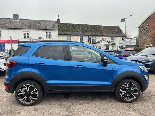 A 2022 FORD ECOSPORT 1.0T ECOBOOST ACTIVE SUV 5dr MANUAL EURO 6 (s/s) (125 ps) A 2022 FORD ECOSPORT 1.0T ECOBOOST ACTIVE SUV 5dr MANUAL EURO 6 (s/s) (125 ps)