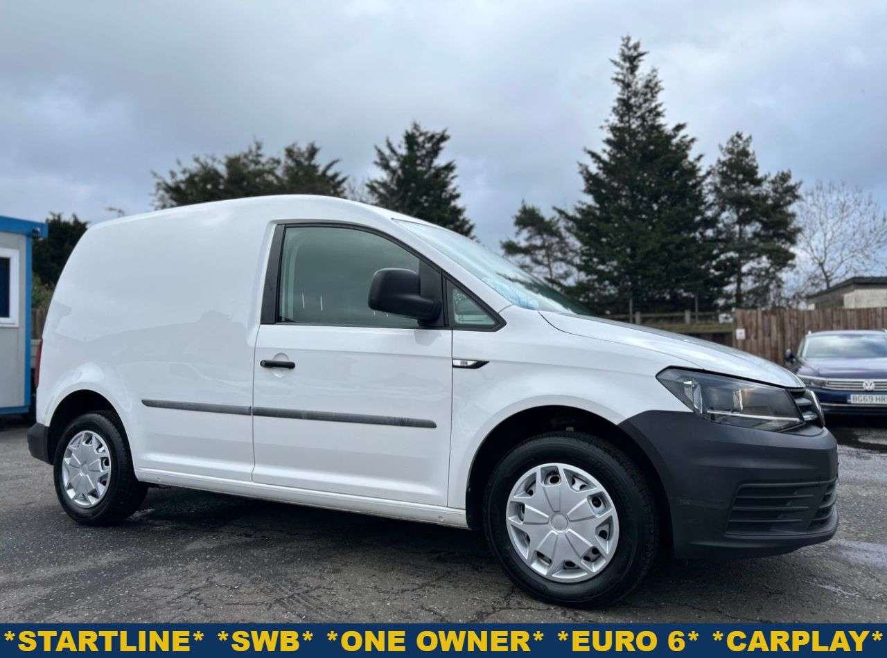A 2018 VOLKSWAGEN CADDY 2.0TDI C20 STARTLINE P/V 5dr SWB ONE OWNER, 4 SERVICES A 2018 VOLKSWAGEN CADDY 2.0TDI C20 STARTLINE P/V 5dr SWB ONE OWNER, 4 SERVICES