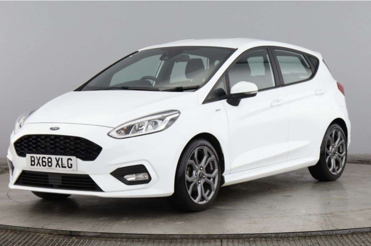 A 2018 FORD FIESTA 1.0T ECOBOOST GPF ST-LINE HATCHBACK 5dr PETROL EURO 6 (s/s) (140 ps) DUE IN A 2018 FORD FIESTA 1.0T ECOBOOST GPF ST-LINE HATCHBACK 5dr PETROL EURO 6 (s/s) (140 ps) DUE IN