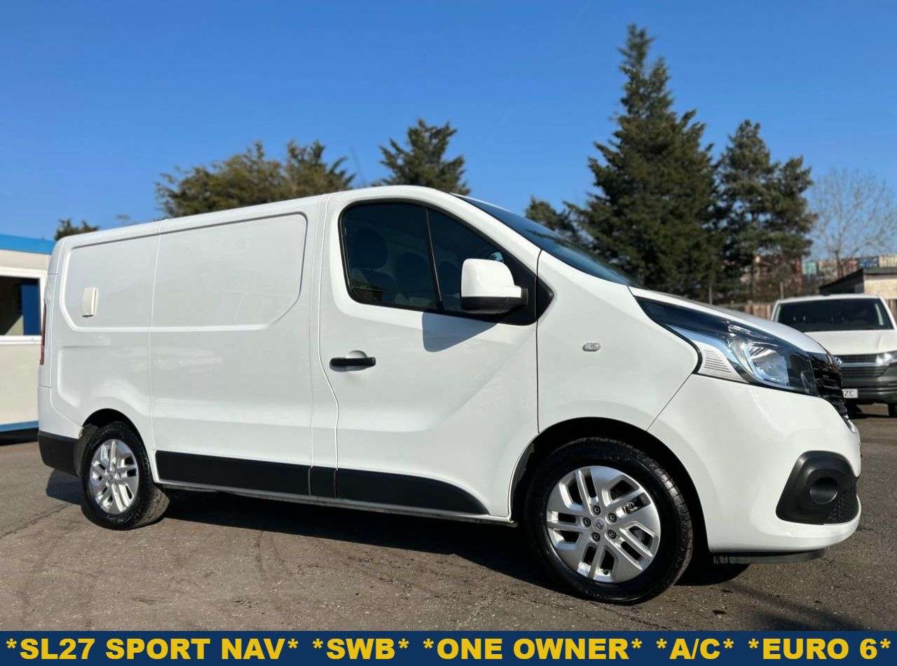 A 2019 RENAULT TRAFIC 1.6dCi ENERGY SL27 SPORT NAV P/V 5dr L1H1 ONE OWNER, 4 SERVICES A 2019 RENAULT TRAFIC 1.6dCi ENERGY SL27 SPORT NAV P/V 5dr L1H1 ONE OWNER, 4 SERVICES