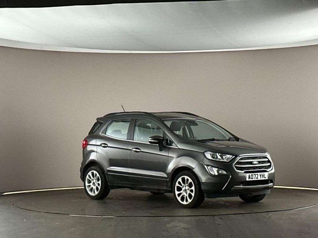 A 2023 FORD ECOSPORT 1.0T ECOBOOST GPF TITANIUM SUV 5dr PETROL MANUAL EURO 6 (s/s) (125 ps) DUE A 2023 FORD ECOSPORT 1.0T ECOBOOST GPF TITANIUM SUV 5dr PETROL MANUAL EURO 6 (s/s) (125 ps) DUE