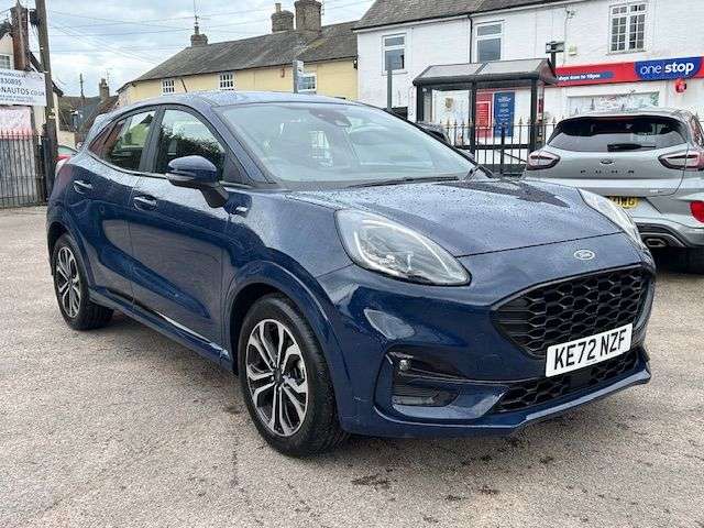 A 2023 FORD PUMA 1.0T ECOBOOST MHEV ST-LINE SUV 5dr PETROL HYBRID DCT EURO 6 (s/s) (125 ps) A 2023 FORD PUMA 1.0T ECOBOOST MHEV ST-LINE SUV 5dr PETROL HYBRID DCT EURO 6 (s/s) (125 ps)