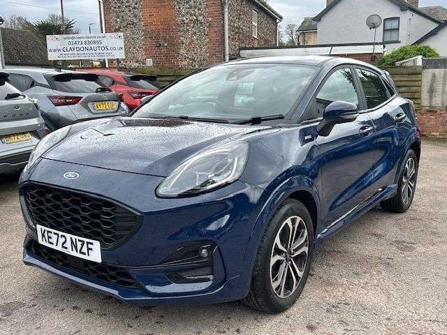 A 2023 FORD PUMA 1.0T ECOBOOST MHEV ST-LINE SUV 5dr PETROL HYBRID DCT EURO 6 (s/s) (125 ps) A 2023 FORD PUMA 1.0T ECOBOOST MHEV ST-LINE SUV 5dr PETROL HYBRID DCT EURO 6 (s/s) (125 ps)