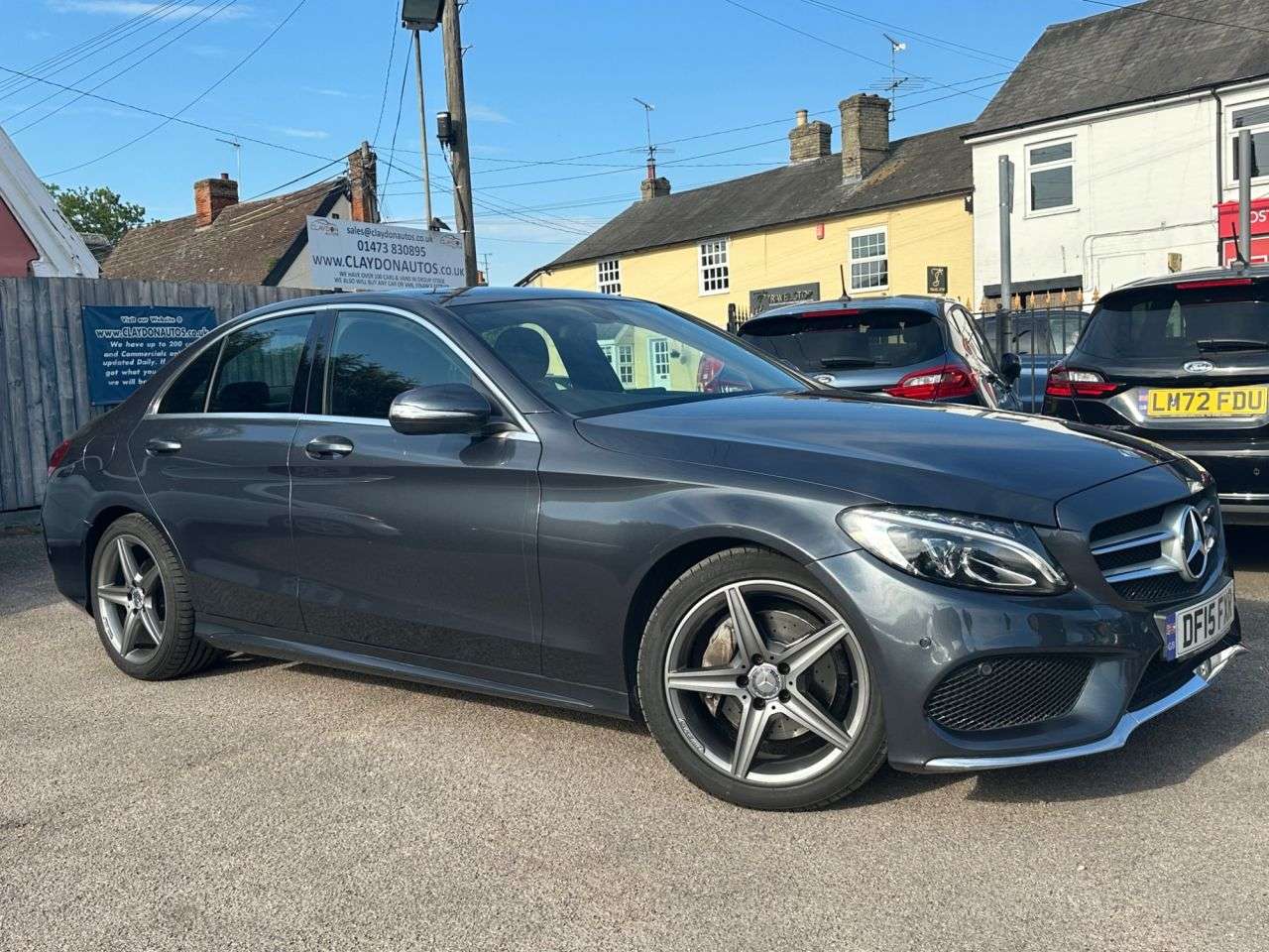 A 2015 MERCEDES-BENZ C-CLASS 2.1 C220 BlueTEC AMG LINE SALOON 4dr DIESEL G-TRONIC+ EURO 6 (s/s) (170 ps) A 2015 MERCEDES-BENZ C-CLASS 2.1 C220 BlueTEC AMG LINE SALOON 4dr DIESEL G-TRONIC+ EURO 6 (s/s) (170 ps)