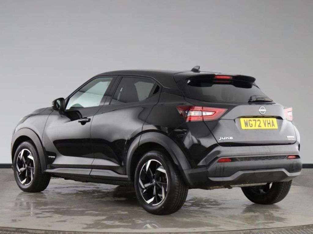 A 2023 NISSAN JUKE 1.6 N-CONNECTA SUV 5dr PETROL HYBRID AUTOMATIC EURO 6 (143 ps) DUE IN SOON A 2023 NISSAN JUKE 1.6 N-CONNECTA SUV 5dr PETROL HYBRID AUTOMATIC EURO 6 (143 ps) DUE IN SOON