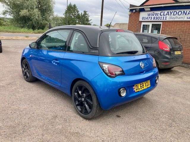 A 2019 VAUXHALL ADAM 1.2i ENERGISED HATCHBACK 3dr PETROL MANUAL EURO 6 (70 ps) A 2019 VAUXHALL ADAM 1.2i ENERGISED HATCHBACK 3dr PETROL MANUAL EURO 6 (70 ps)