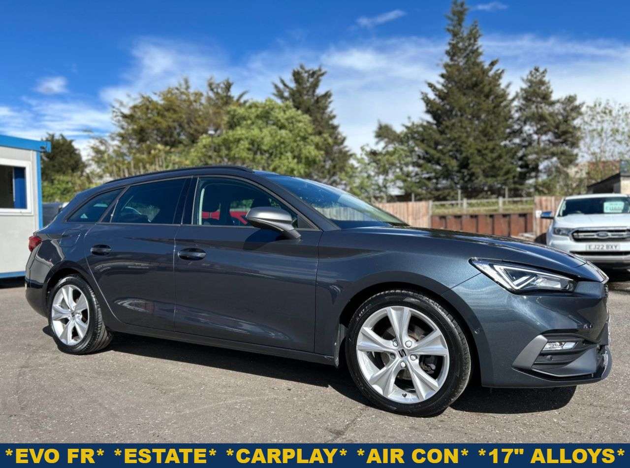 A 2020 SEAT LEON 1.5 TSI EVO FR ESTATE 5dr PETROL MANUAL LOW MILEAGE EXAMPLE, 2 SERVICES A 2020 SEAT LEON 1.5 TSI EVO FR ESTATE 5dr PETROL MANUAL LOW MILEAGE EXAMPLE, 2 SERVICES