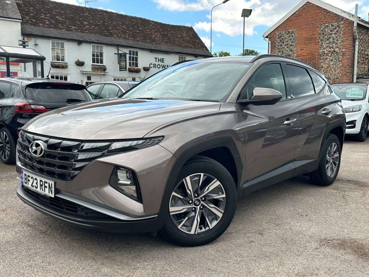 A 2023 HYUNDAI TUCSON 1.6 T-GDi SE CONNECT SUV 5dr PETROL MANUAL EURO 6 (s/s) (150 ps) A 2023 HYUNDAI TUCSON 1.6 T-GDi SE CONNECT SUV 5dr PETROL MANUAL EURO 6 (s/s) (150 ps)