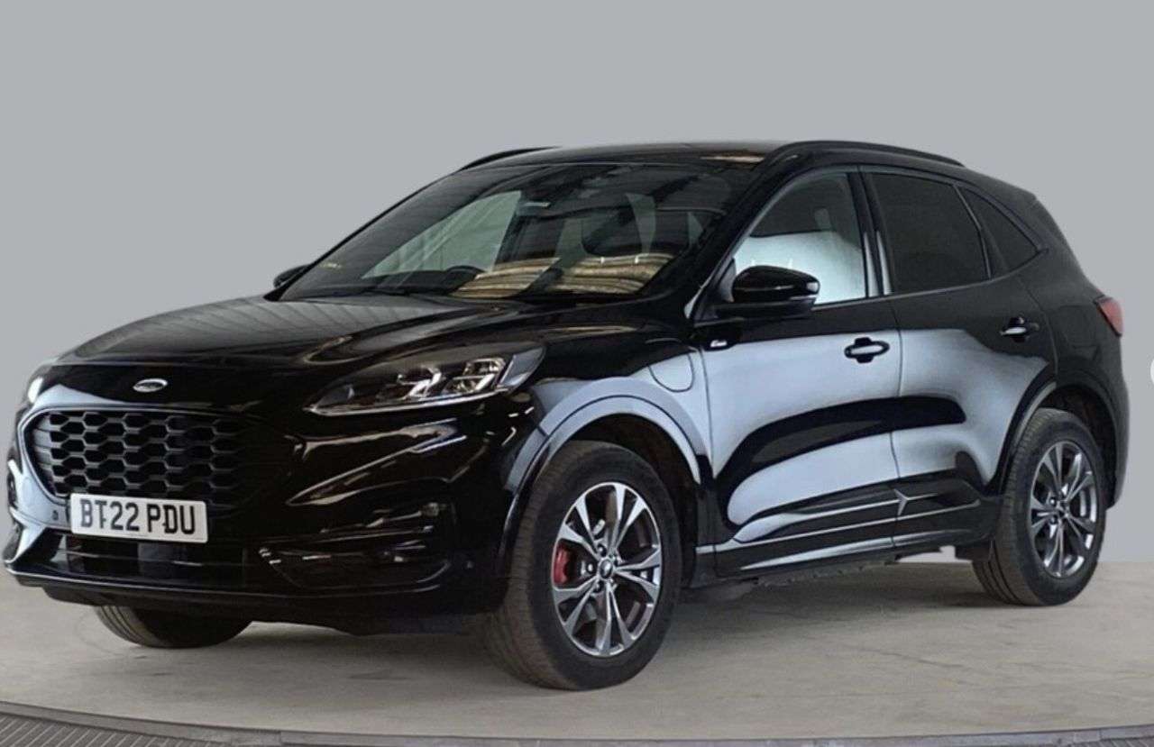A 2022 FORD KUGA 2.5 ECOBOOST DURATEC14.4kWh ST-LINE SUV 5dr PETROL PLUG-IN HYBRID CVT EURO A 2022 FORD KUGA 2.5 ECOBOOST DURATEC14.4kWh ST-LINE SUV 5dr PETROL PLUG-IN HYBRID CVT EURO