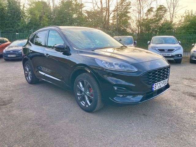 A 2022 FORD KUGA 2.5 ECOBOOST DURATEC14.4kWh ST-LINE SUV 5dr PETROL PLUG-IN HYBRID CVT EURO A 2022 FORD KUGA 2.5 ECOBOOST DURATEC14.4kWh ST-LINE SUV 5dr PETROL PLUG-IN HYBRID CVT EURO