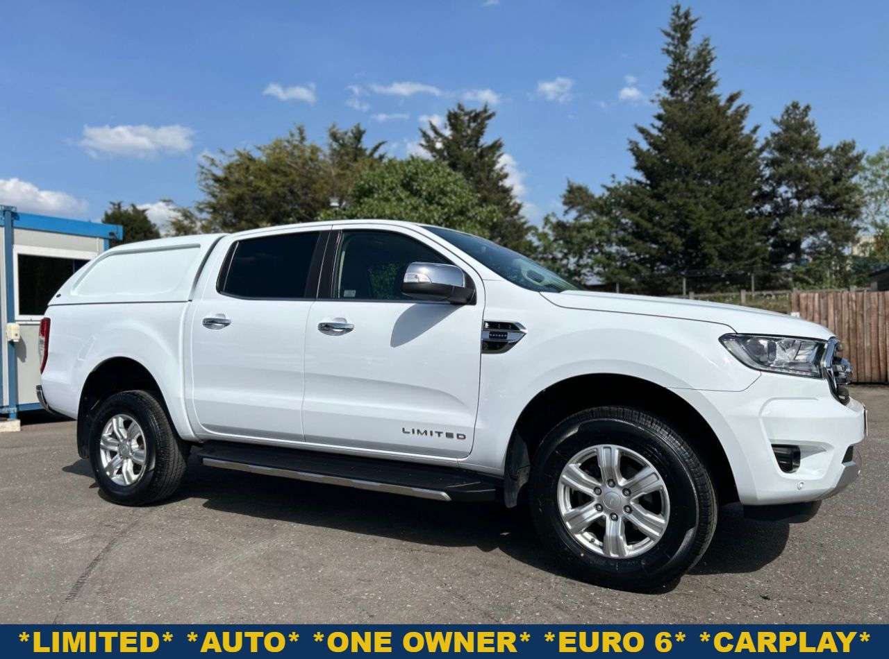 A 2022 FORD RANGER 2.0TDCi EcoBlue LIMITED D/CAB 4dr AUTO 4WB ONE OWNER, 3 FORD SERVICES A 2022 FORD RANGER 2.0TDCi EcoBlue LIMITED D/CAB 4dr AUTO 4WB ONE OWNER, 3 FORD SERVICES