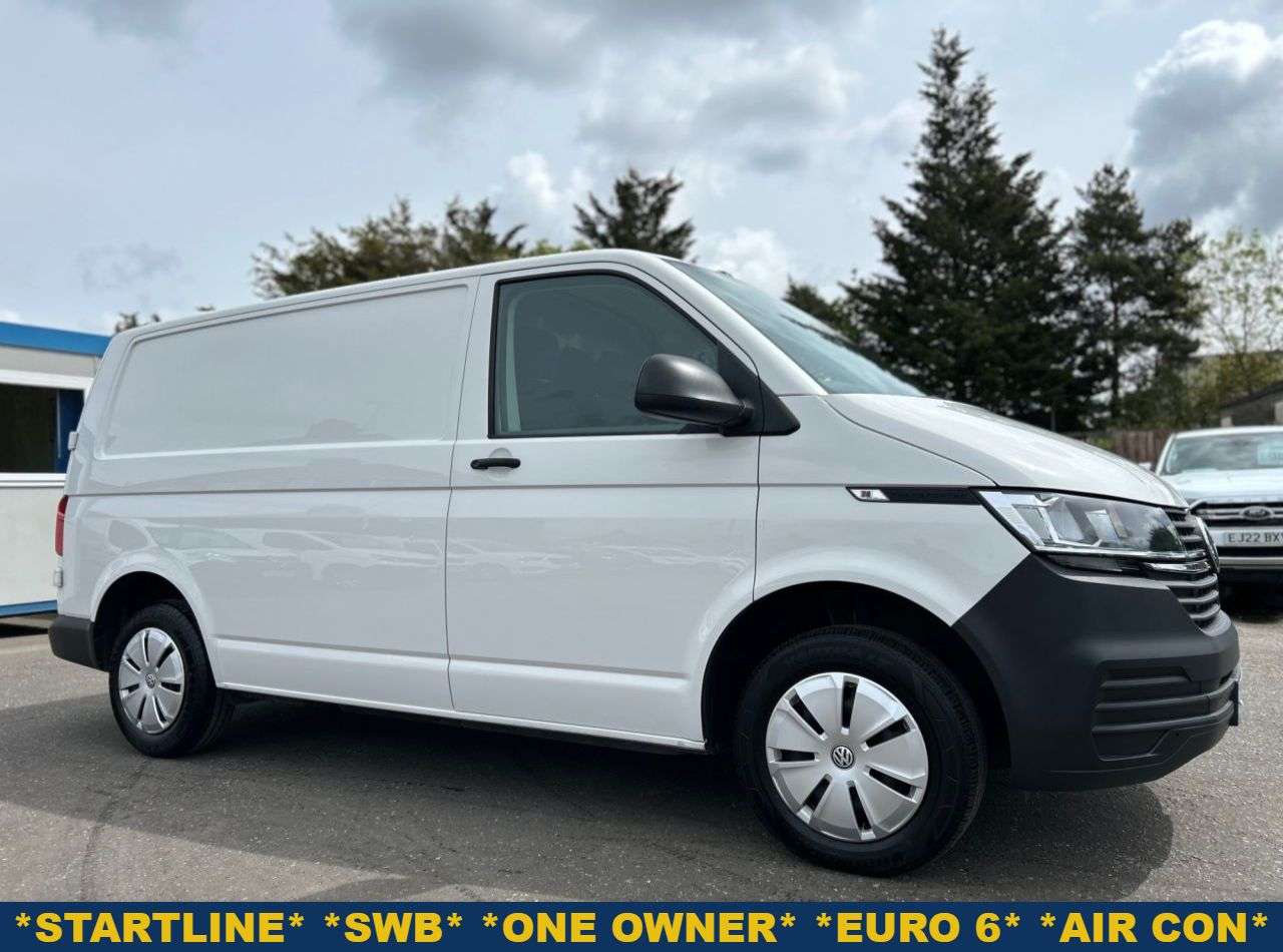 A 2023 VOLKSWAGEN TRANSPORTER 2.0TDI T28 STARTLINE P/V 5dr FWD SWB ONE OWNER, SERVICE HISTORY A 2023 VOLKSWAGEN TRANSPORTER 2.0TDI T28 STARTLINE P/V 5dr FWD SWB ONE OWNER, SERVICE HISTORY